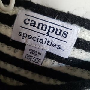 NCAA Womens NCAA Womens Campus Specialties Striped Team Poncho